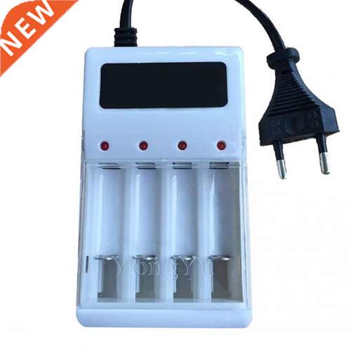 AA AAA Acculader AC 220 V EU Plug 4 Poorten NiMH NiCd Batter