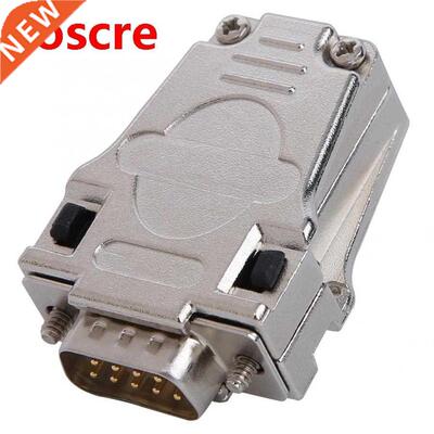 D-SUB Serial Connector Flame-Retardant 9-Pin 2 Rows Male wit