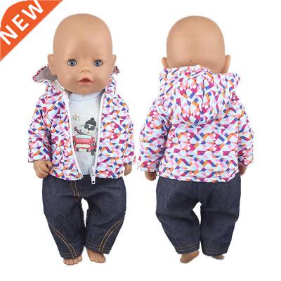 2022 New Dolls Outfit Suits For 17 inch 4cm Baby Reborn Dol