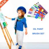 Paint Colorful Brush Set Watercolor 15pcs Kids Children