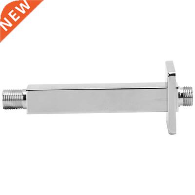 G1 / 2 Inch Shower Arm, with Thread and Flange Stainless Ste