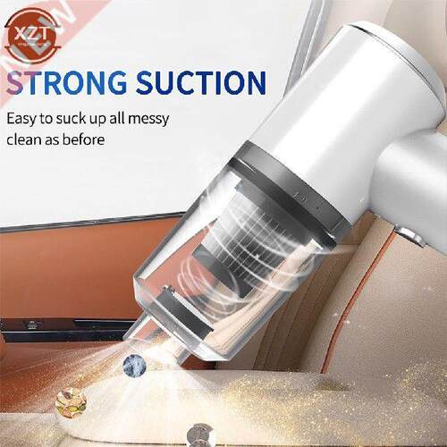 Portable Mini Wireless Vacuum Cleaner Wet Dry Dual Use