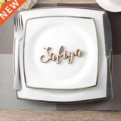 Custom party decoration wedding Place Cards Personalized woo