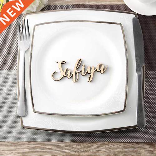 Custom party decoration wedding Place Cards Personalized woo
