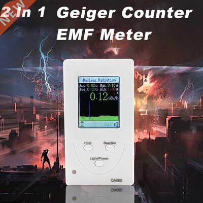 QA060 Geiger Counter QA062 EMF Meter QA063 Electromagnetic R