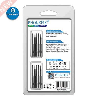 Precision Disassemle Magnetic Torx Cross Pentaloe Head Scr