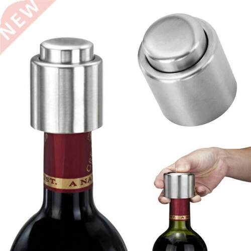 Stainless Steel Wine Bottle Stopper Vacuum Red Wine Cap