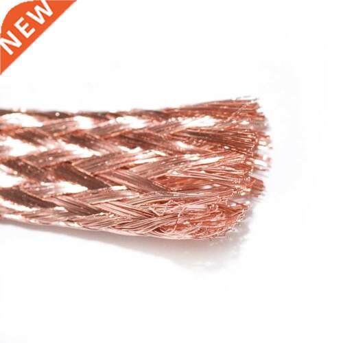 Flat Pure Copper Braid Copper Braid Lead Wire High Flexibil