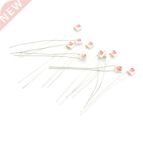 10Pcs M20 TF 115 Celsius Thermal Fuse 250V 2A Square Circuit