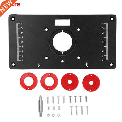 Table Insert Plate Engraving Machine with 4 Rings Tools Wood