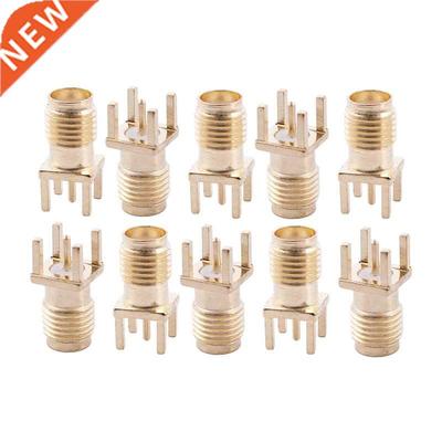 10x SMA Female Jack Solder PCB Mount Straight RF Connector G