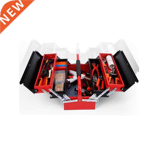 Metal Iron Portable Multi-function Folding Tool box Househol