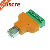 RJ45 connector 1Pcs Terminal color Screw Adapt Mixed