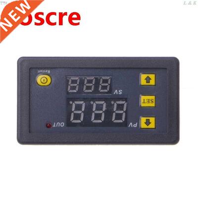 12V Timing Dely Rely Module Cycle Timer Digitl LED Dul D