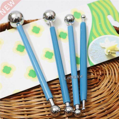 (4pcs/set) High quality 13cm Stainless Steel Fondant