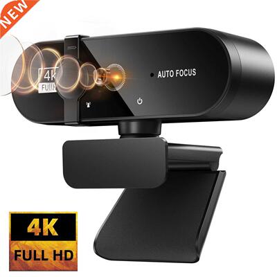2K 4K Webcam 1080P For PC Web Camera Cam USB Online Webcam W