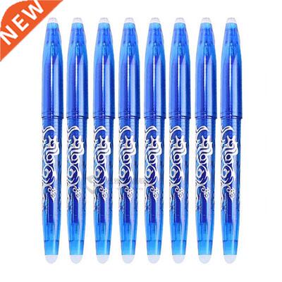 8 Colorful/Set Erasable Gel Pen Color Inks 0.5mm Pens Refill