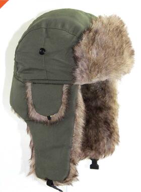 2022 Winter Hat Trapper Russian Trooper Earflap Hat Winter K
