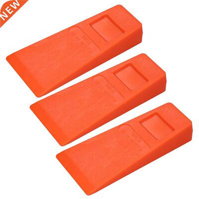 4Pcs 14cm Orange Plastc Fellng Wedge Felled Chock Tree Cut
