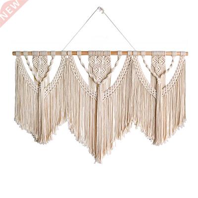 Macre Wall Hanging Tapestry Handwoven Cotton Rope oho