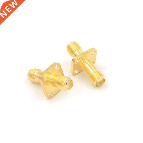 SMA Female to SMA Female Space PCB Mount Straight RF Connect