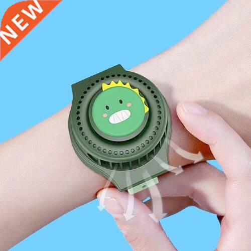 2 in 1 Children Wrist Watch Mini Fan set USB Charging