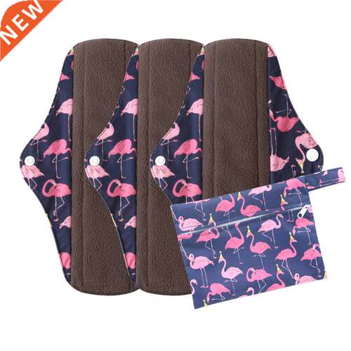 3+1Set Cloth Sanitary Menstrual Pads Reusable Washable Mama