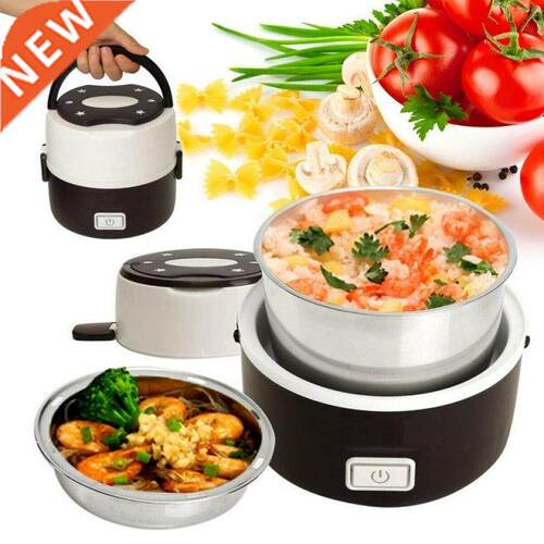 Dreamburgh Portable Electric Heating Lunch Box Stainless Ste