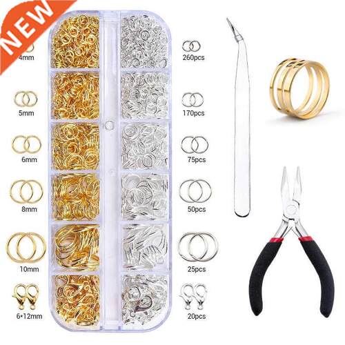 Jewelry Fndngs Kts Wth Open Jump Rngs Lobster Clasps Ho