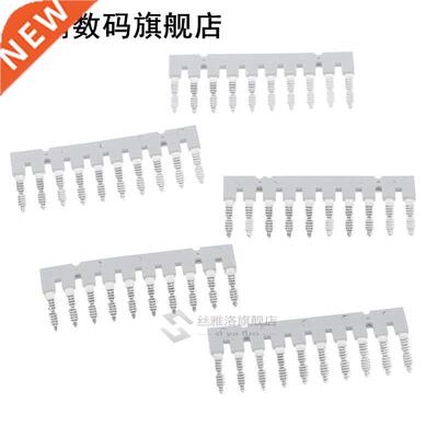 5Pcs/set Insertion Bridge EB10-6 适用于 UK DIN Rail Terminal