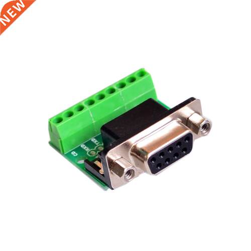 DB9 RS232 Serial to Terminal Female Adapter Connector Breako