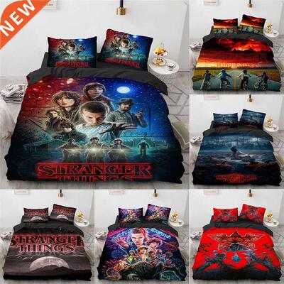 Hot TV Drama Stranger Things Season 4 Bedding Sets Decorativ
