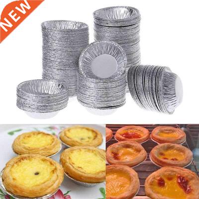 Hot Sell 250pcs Dsposable Alumnum Fol Bakng Egg Tart Pan