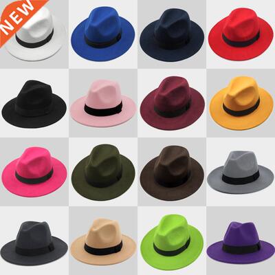 dropshipping fedora hat felt Jazz hats cowboy hat for women