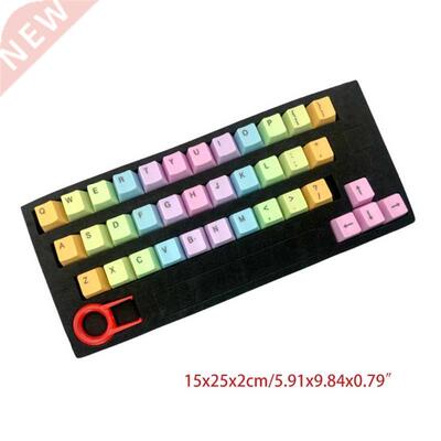K1KF Only Keycap,Durable ABS Backlight Keycap 37 Keys Rainbo