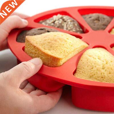 Silicone Baking Cake Mold 8 Cavity DIY Baking Pastry Scone P