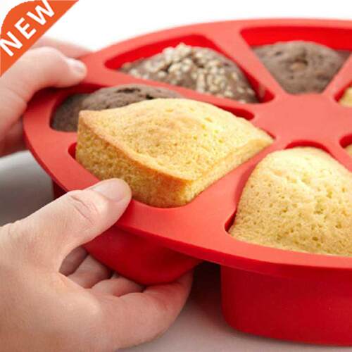 Silicone Baking Cake Mold 8 Cavity DIY Baking Pastry Scone P