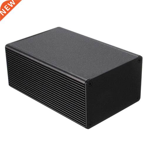 Project Instrument Box Black Enclosure Case 100x66x4mm with