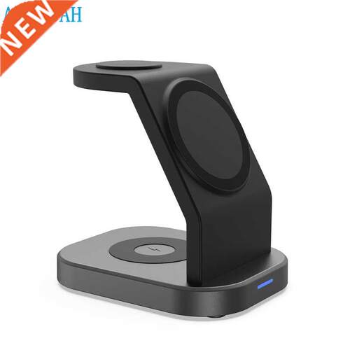 Magnetic Wireless Chargers Stand 3 in 1 Magnet Fast Charging