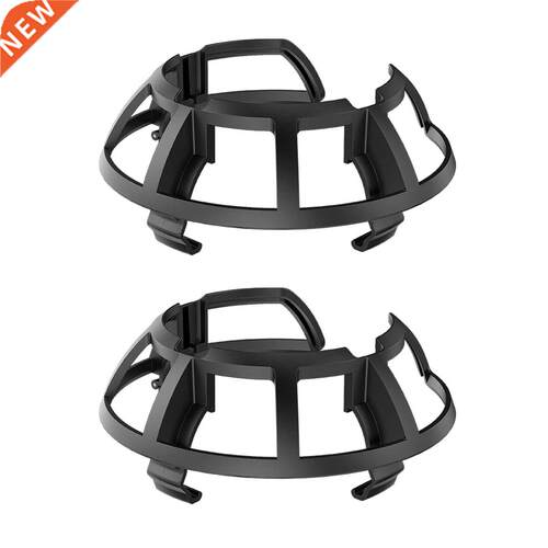 1pair Handle Bumper Fall-proof Black Ring Durable Grip Prote