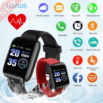 New Smartwatch 116 Plus Smart Bracelet IOS Android Electroni
