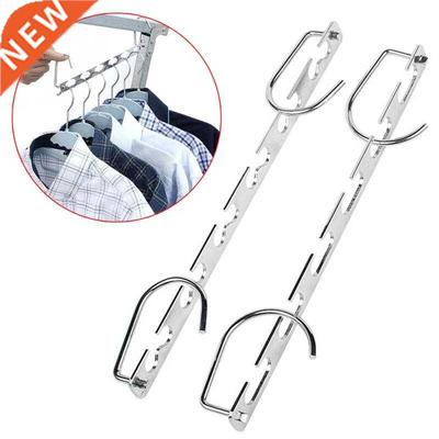 Multifunctional Metal Clip Stand Clothes Hanger Pants Skirt