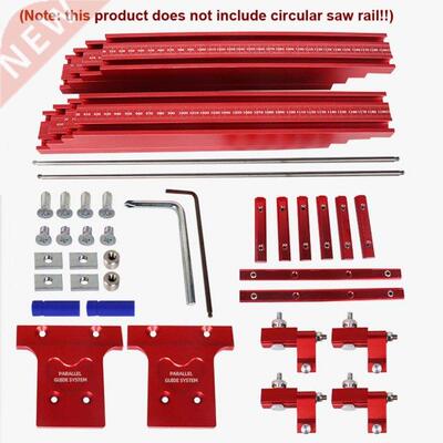 Aluminum Alloy Woodworking Universal Parallel Guide Rail Set