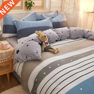 Luxury Bedding set 100% Cotton Duvet cover set Queen King si