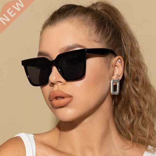 2022 New Fashion Sunglasses Women Brand Designer Retro Recta