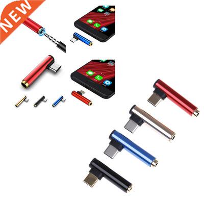 Aluminium Alloy USB Type C Male To .5mm Jack Female Earphon