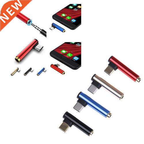 Aluminium Alloy USB Type C Male To .5mm Jack Female Earphon