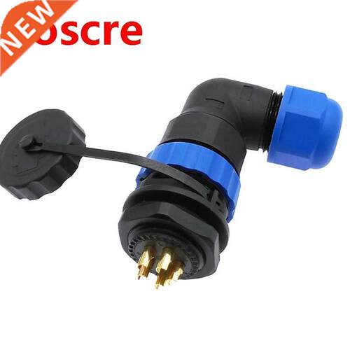 SP20 90 degree elbow waterproof connector 1pin 2pin /4/5/6/
