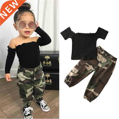 1-6Y Fashion Kids Baby girl Clothing Girl Outfits Black Shor