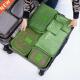 Waterproof Travel Bags Local Luggage 6Pcs Clothes Org stock